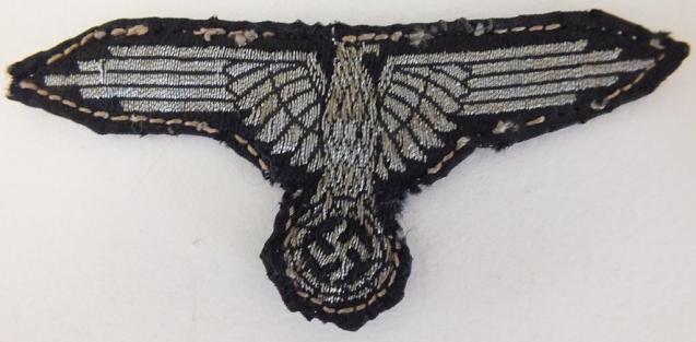 WSS OFFICER FLATWIRE SLEEVE EAGLE TUNIC REMOVED