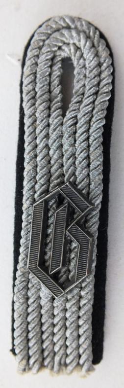 SS REGIMENT GERMANIA OFFICER SHOULDER BOARD