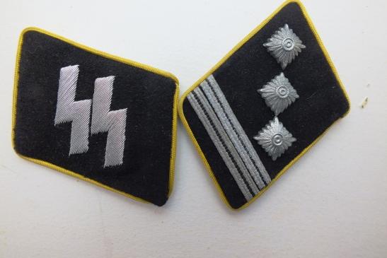 WSS SS-HAUPTSTURMFUHRER AUFKLARUNGS TAB SET