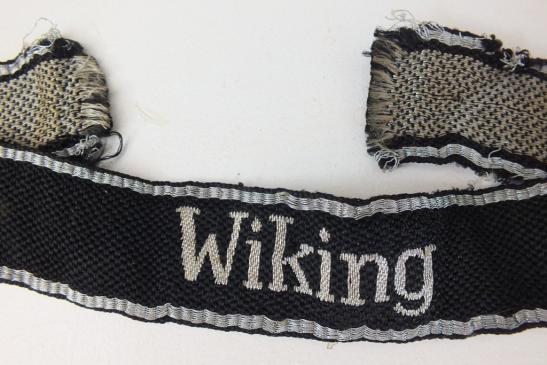 SS DIVISION WIKING CUFF TITLE