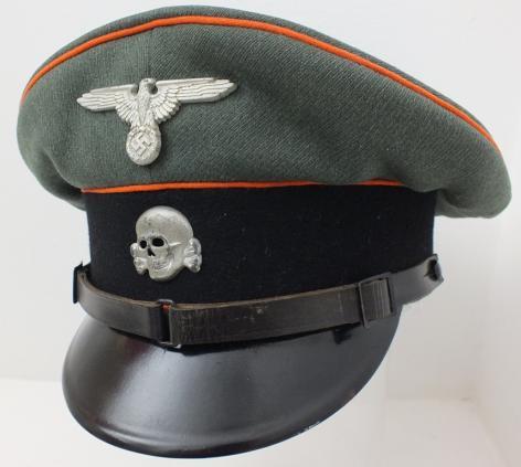 SS EN/NCO VISOR CAP PIPED FOR RECRUITMENT/SPECIAL SERVICES