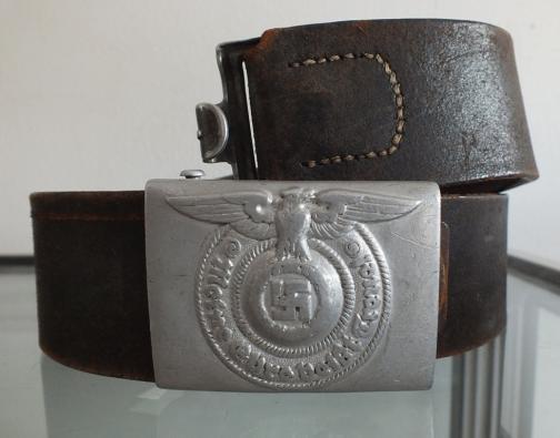 WSS EM/NCO BELT BUCKLE AND BELT SET 