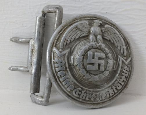 WSS OFFICER ALUMINIUM BELT BUCKLE