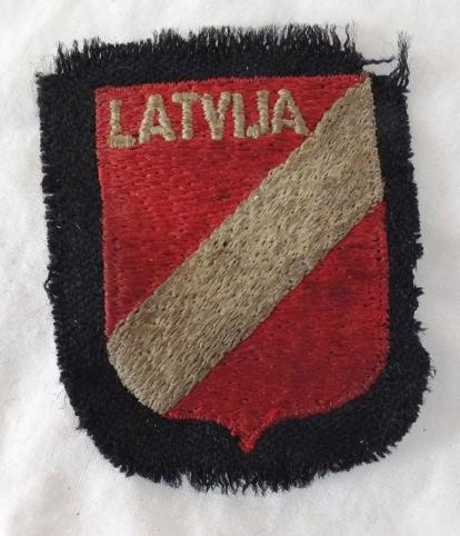 WSS LATVIAN SHIELD, TUNIC REMOVED!