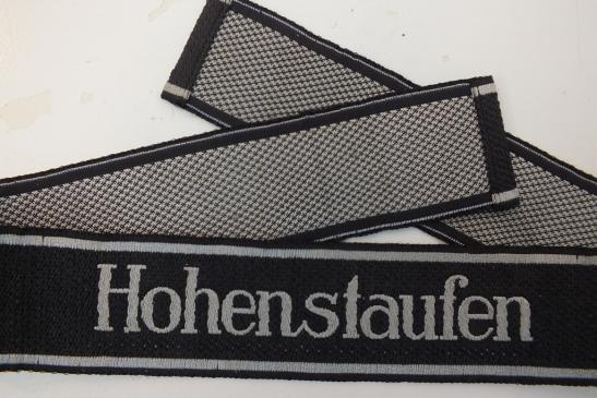 WSS HOHENSTAUFEN BEVO CUFF BAND RARE VARIATION