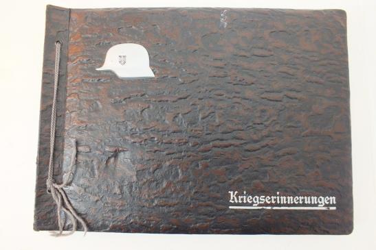 WSS PHOTO ALBUM NORMANDY POW, SS-STURMANN OTTO STENKER