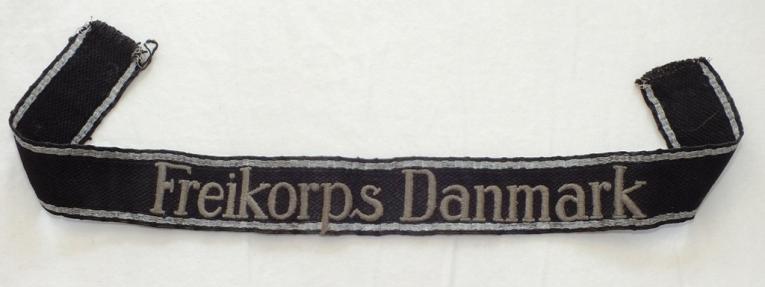 FREIKORPS DANMARK RZM CUFF TITLE