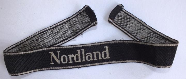 WSS REGIMENT NORDLAND CUFF TITLE