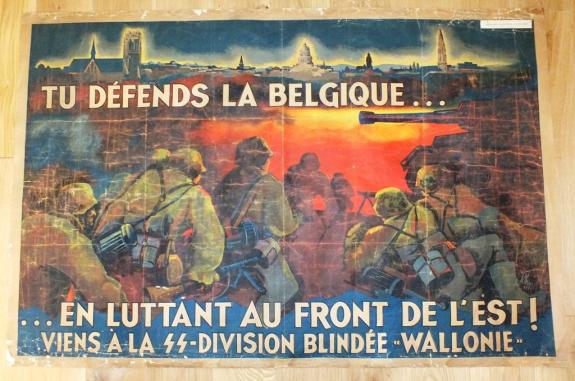 'WALLONIE' SS RECRUITMENT POSTER