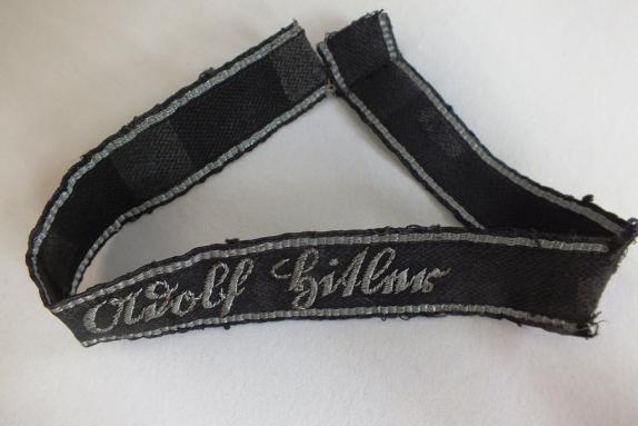 WSS LAH OFFICER CUFF TITLE COMBAT WORN