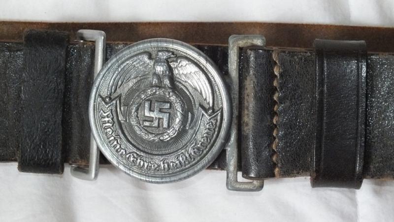 WSS OFFICER BELT AND BUCKLE SET