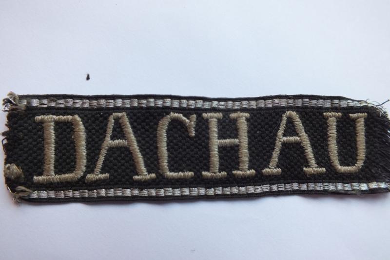 SS-TV DACHAU CUFF TITLE