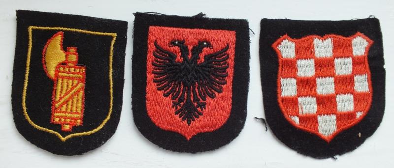 WSS FOREIGN VOLUNTEER SHIELDS