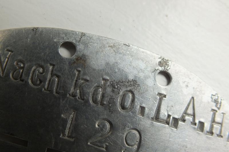 LAH EARLY ID TAG IN ALUMINIUM