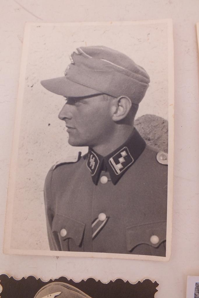 WSS OBERSTURMFUHRER M43 PHOTO