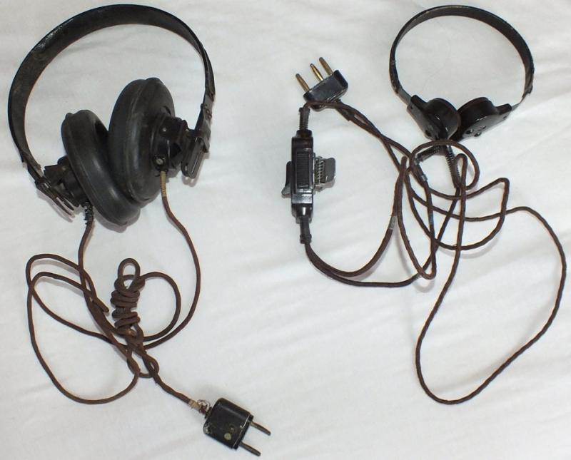 PANZER HEADPHONES & THROAT MIC'S Dfh.b & Kmf.b