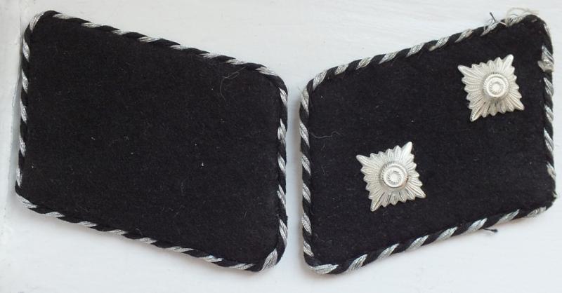 SD SS-OBERSCHARFUHRER COLLAR TABS