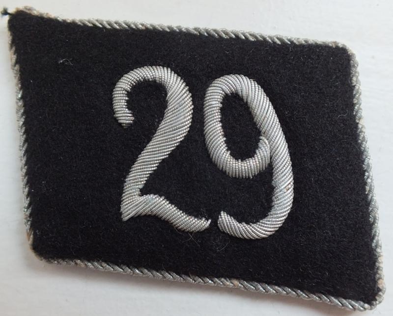 29.SS-STANDARTE ''SCHWABEN'' OFFICER TAB