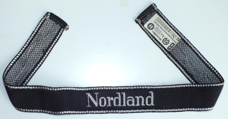 WSS NORDLAND OFFICER FLAT-WIRE CUFF TITLE