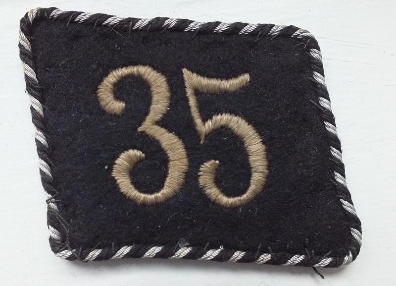 SS-STANDARTE KASSEL 35 EM/NCO TAB