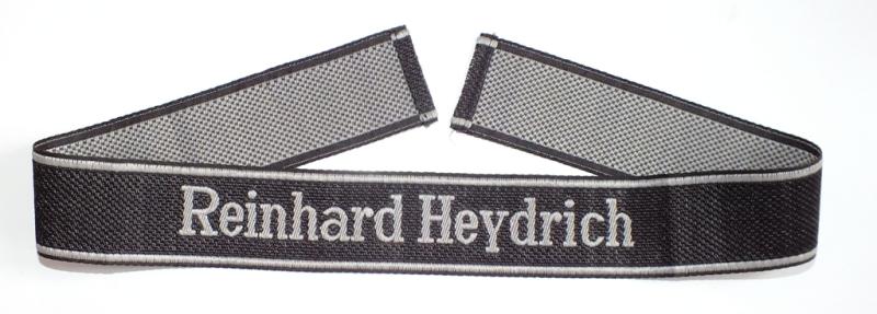 WSS RGT.REINHARD HEYDRICH BEVO CUFF TITLE