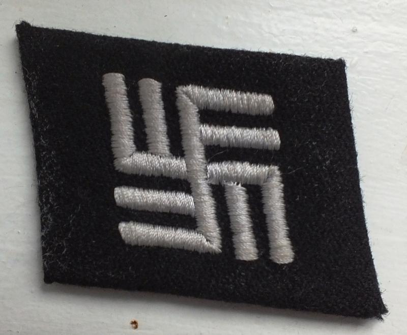 DACHAU TYPE TEMPORARY KZ COLLAR TAB