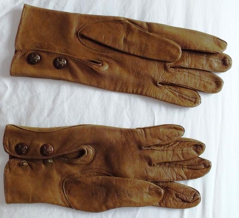 POLITICAL LEATHER GLOVES