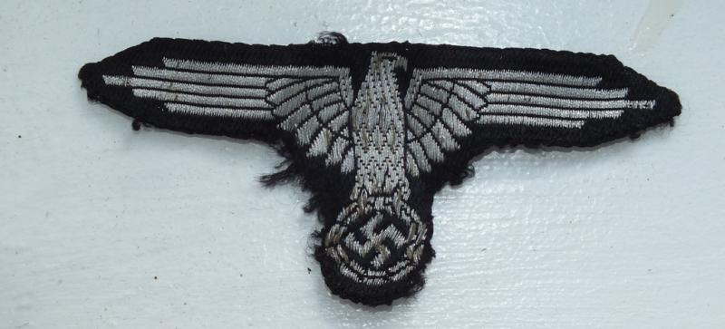 SS OFFICER FLAT WIRE SLEEVE EAGLE