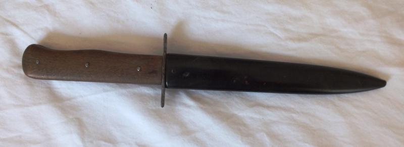 WW2 GERMAN BOOT KNIFE, SUPERB