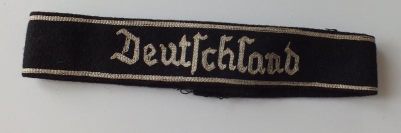 SS REGIMENT DEUTSCHLAND 1940/41 IN CHAINSTITCH