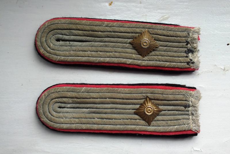 WSS PANZER SS-OBERSTURMFUHRER SHOULDER  BOARDS