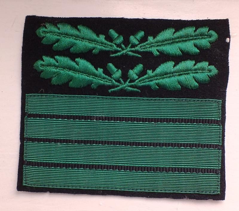 WWS  OBERFUHRER  CAMOUFLAGE RANK INSIGNIA