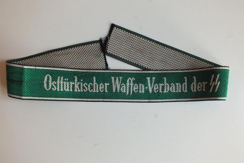 OSTTURKISCHER WAFFEN-VERBAND DER SS CUFF TITLE