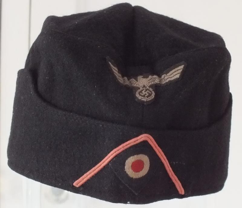 PANZER SIDE CAP WITH PINK SOUTACHE