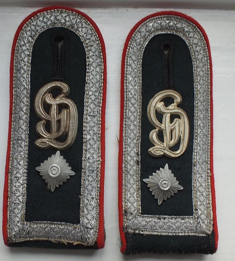 NCO GROSS DEUTSCHLAND SHOULDER BOARDS