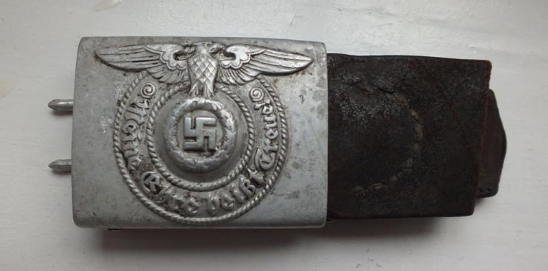 WSS BELT BUCKLE 155/39 & CUT OFF BELT SECTION