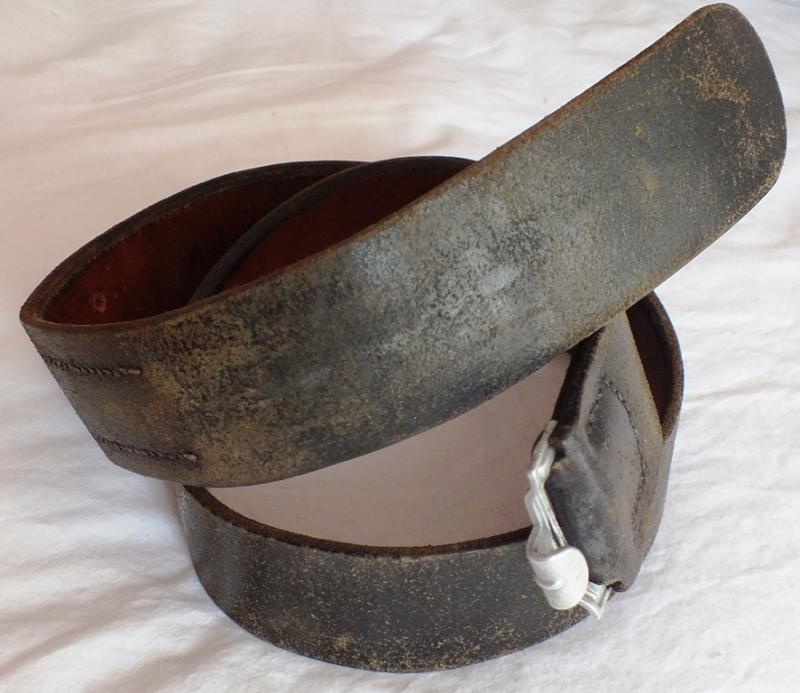 SS EM/NCO BELT LEATHER SS 68/38 RZM