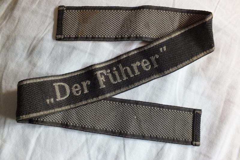 DER FUHRER BEVO CUFF TITLE