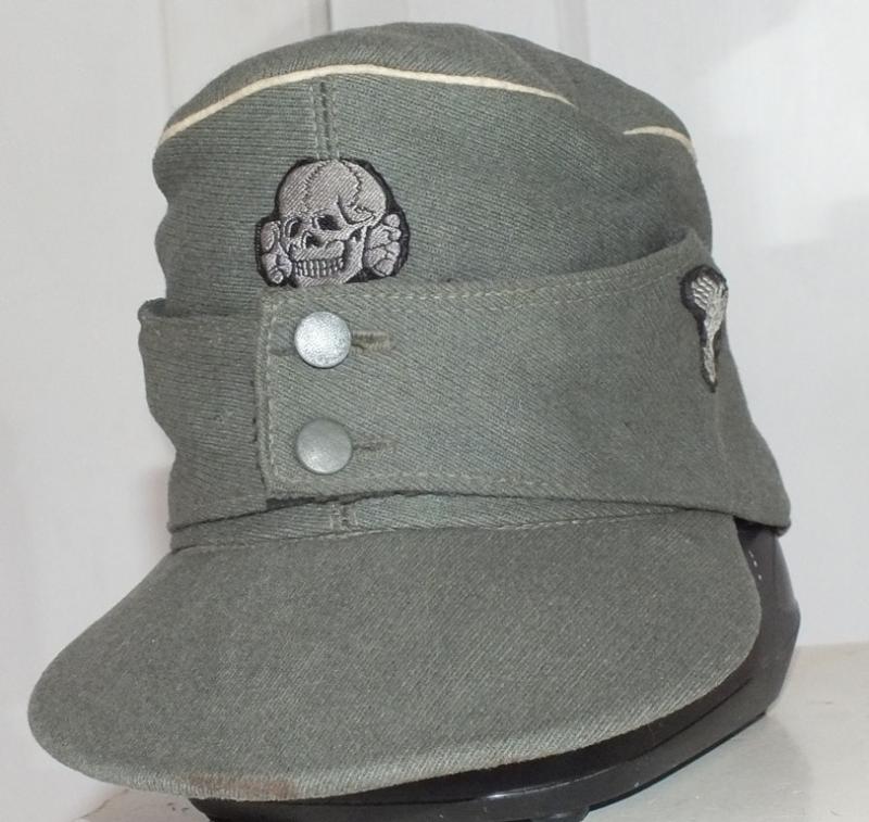 WSS OFFICERS WHITE PIPED M43