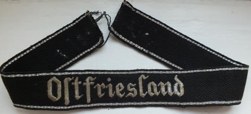 SS-TV OSTFRIESLAND RZM CUFF TITLE