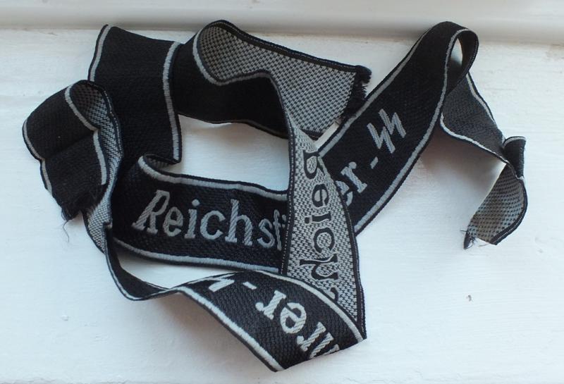 WSS REICHSFUHRER SS BEVO CUFF TITLES