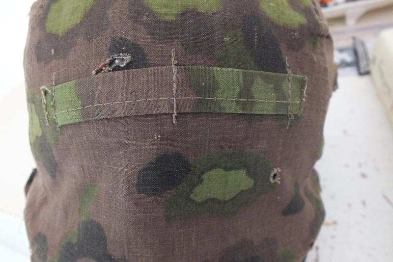 WAFFEN SS CAMOUFLAGE HELMET COVER IN OAKLEAF