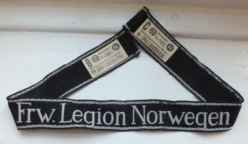 WSS FRW..LEGION NORWEGEN CUFF TITLE