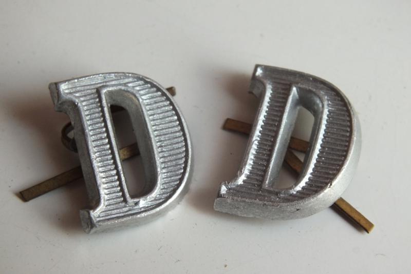 SS-REGIMENT DEUTSCHLAND SHOULDER BOARD CYPHERS