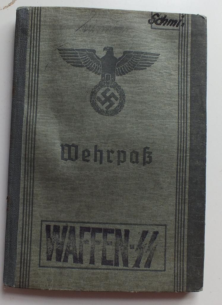 SS-KZ WEHRPASS HUNDFUHRER
